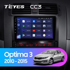 Штатная магнитола Teyes CC3 4/32 Kia Optima 3 TF (2010-2015) F2