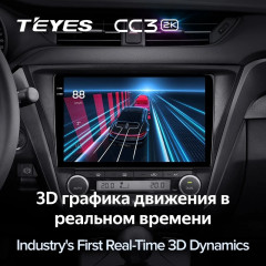 Штатная магнитола Teyes CC3 2K 4/64 Toyota Avensis 3 (2015-2018) F2