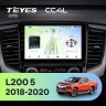 Штатная магнитола Teyes CC4L 4/64 Mitsubishi L200 5 (2018-2020) F2