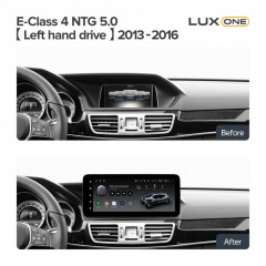 Штатная магнитола Teyes LUX ONE 6/128 Mercedes-Benz E-Class 4 W212 S207 A207 S212 C207 (NTG 5.0) (2013-2016) F1