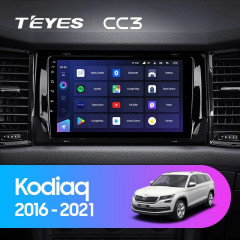 Штатная магнитола Teyes CC3 6/128 Skoda Kodiaq (2016-2021) Тип-A