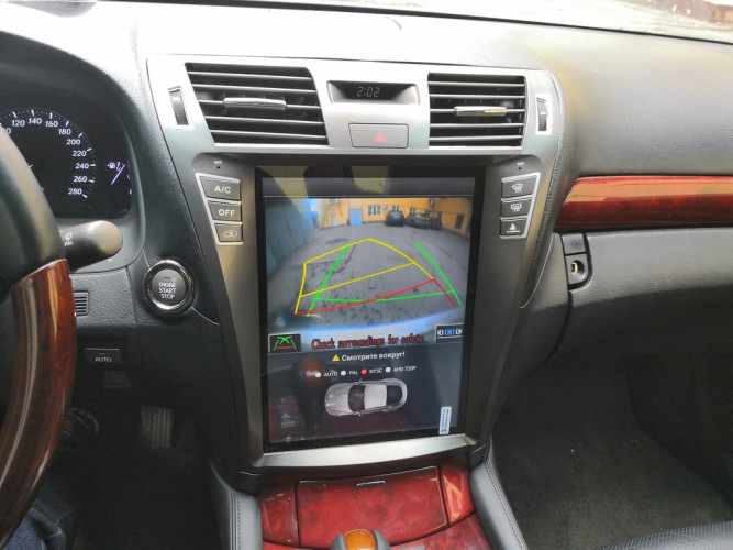 Штатная магнитола Tesla Carmedia ZF-1303H-DSP Lexus LS 460