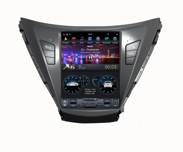 Штатная магнитола Tesla Carmedia ZF-1153-DSP Hyundai Elantra 2011-2012