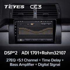 Штатная магнитола Teyes CC3 4/64 BMW X5 E39 E53 (1999-2006)