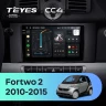 Штатная магнитола Teyes CC4 8/128 Mercedes-Benz Smart Fortwo 2 (2010-2015) F1