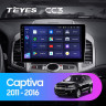 Штатная магнитола Teyes CC3 4/64 Chevrolet Captiva 1 (2011-2016) F2