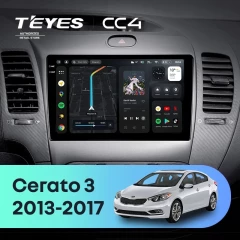 Штатная магнитола Teyes CC4 6/64 Kia Cerato 3 YD (2013-2017) F1 Тип-AB
