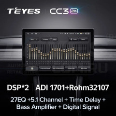 Штатная магнитола Teyes CC3 2K 4/64 для GAZ Gazelle Next (2013-2021) F1 (11")