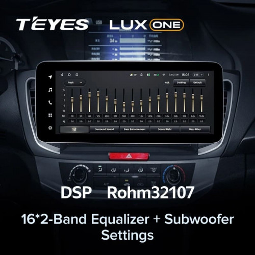 Штатная магнитола Teyes LUX ONE 4/32 Honda Accord 9 CR (2012-2018)