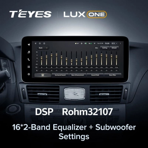 Штатная магнитола Teyes LUX ONE 6/128 Nissan Fuga 2 (2009-2024) Тип-B