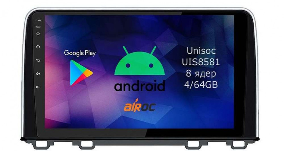 Штатная магнитола Airoc RM-1914 Honda CR+V 5 2017+