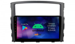 Штатная магнитола Airoc RM-2603 Mitsubishi Pajero 4