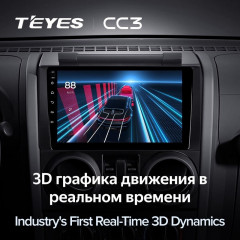 Штатная магнитола Teyes CC3 6/128 Jeep Wrangler 3 JK (2008-2010) F1