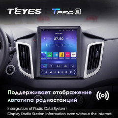 Штатная магнитола Tesla style Teyes TPRO 2 4/32 Hyundai Creta (2015-2019)