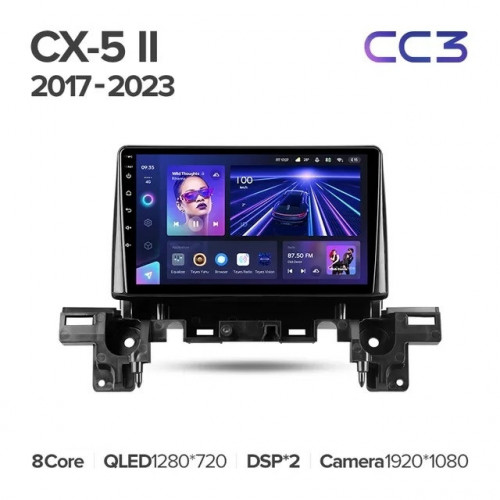 Штатная магнитола Teyes CC3 6/128 Mazda CX-5 2 KF (2017-2023) F2