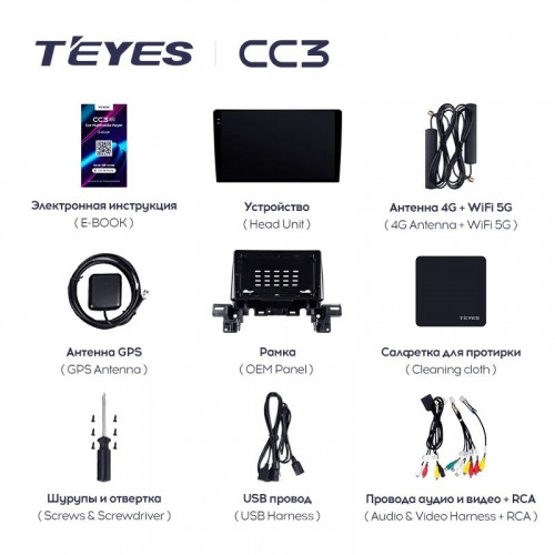 Штатная магнитола Teyes CC3 6/128 Mazda CX-5 2 KF (2017-2023) F2