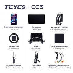 Штатная магнитола Teyes CC3 6/128 Mazda CX-5 2 KF (2017-2023) F2