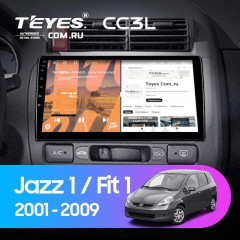 Штатная магнитола Teyes CC3L 4/64 Honda Fit 1 (2001-2009)