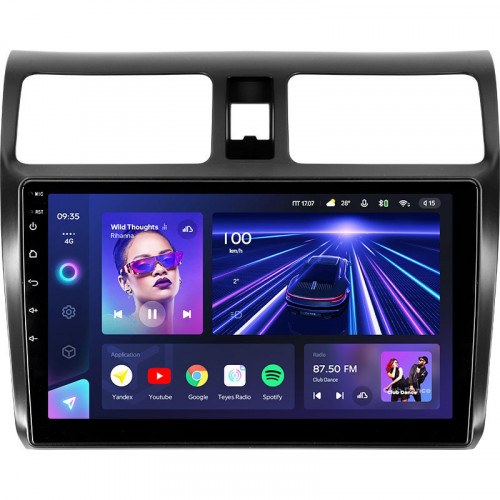 Штатная магнитола Teyes CC3 4/64 Suzuki Swift 3 (2003-2010)