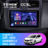 Штатная магнитола Teyes CC3L 4/32 Renault Logan 2 (2012-2022) F1 (10")