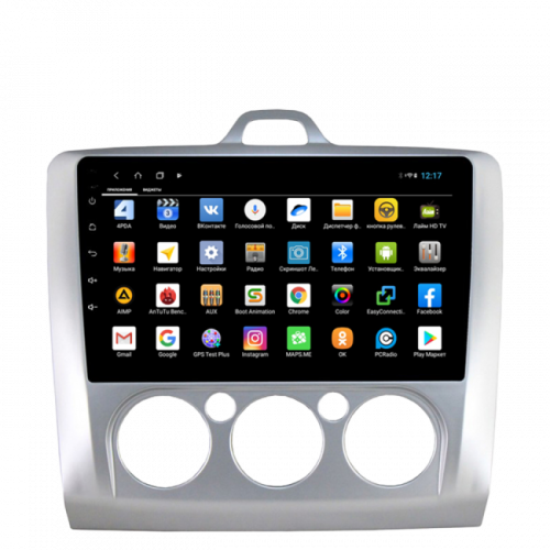 Штатная магнитола Parafar PF695XHD Ford Focus 2 2005-2011