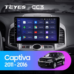 Штатная магнитола Teyes CC3 6/128 Chevrolet Captiva 1 (2011-2016) F2
