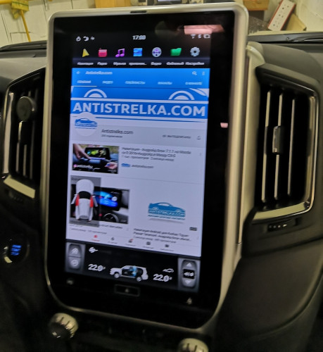 Штатная магнитола Tesla Carmedia ZF-1807H Toyota Land Cruiser 200 2015+