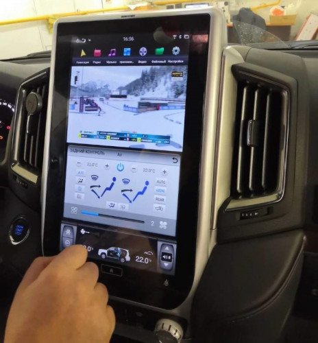 Штатная магнитола Tesla Carmedia ZF-1807H Toyota Land Cruiser 200 2015+