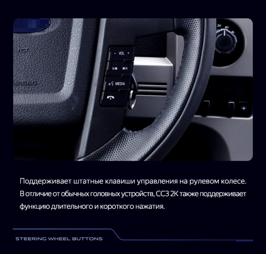 Штатная магнитола Teyes CC3 2K 6/128 Ford F150 P415 Raptor (2008-2014) F1