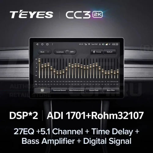 Штатная магнитола Teyes CC3 2K 4/32 Renault Arkana (2020-2023) F1 (11")