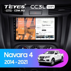 Штатная магнитола Teyes CC3L WiFi 2/32 Nissan Navara D23 IV (2014-2021) Тип-А