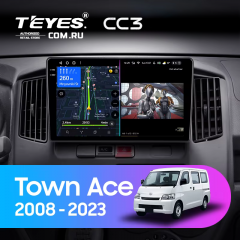 Штатная магнитола Teyes CC3 4/64 Toyota Town Ace (2008-2023)