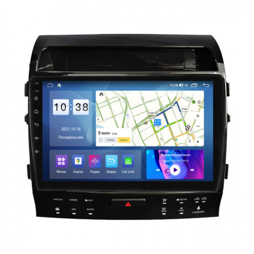 Штатная магнитола Parafar PF381High-2UHD Toyota Land Cruiser 200 (2007-2015)