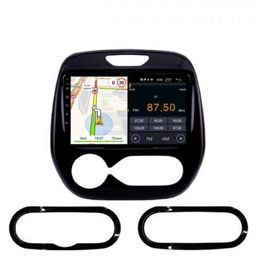 Штатная магнитола Parafar PF158LTX Renault Kaptur 2018+ (Manual Ac)