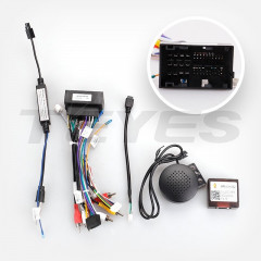 Переходная рамка Jeep Wrangler 4 JL (2018-2019) (9")