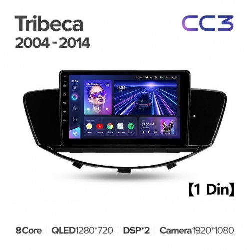 Штатная магнитола Teyes CC3 4/64 Subaru Tribeca WX W10 (2004-2014)