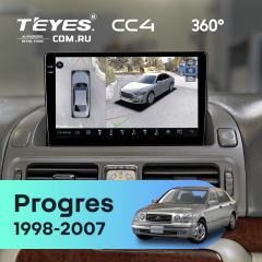Штатная магнитола Teyes CC4 360 6/64 Toyota Progres (1998-2007)