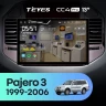 Штатная магнитола Teyes CC4 Pro 12/256 Mitsubishi Pajero 3 V70 V60 (1999-2006) (13")