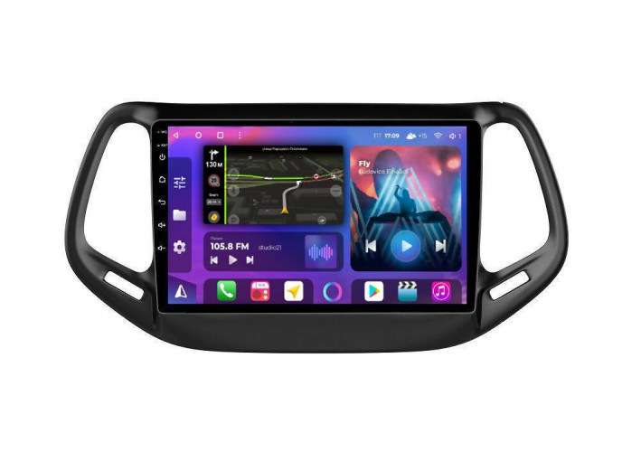 Штатная магнитола FarCar TM1008M Jeep Compass 2017+