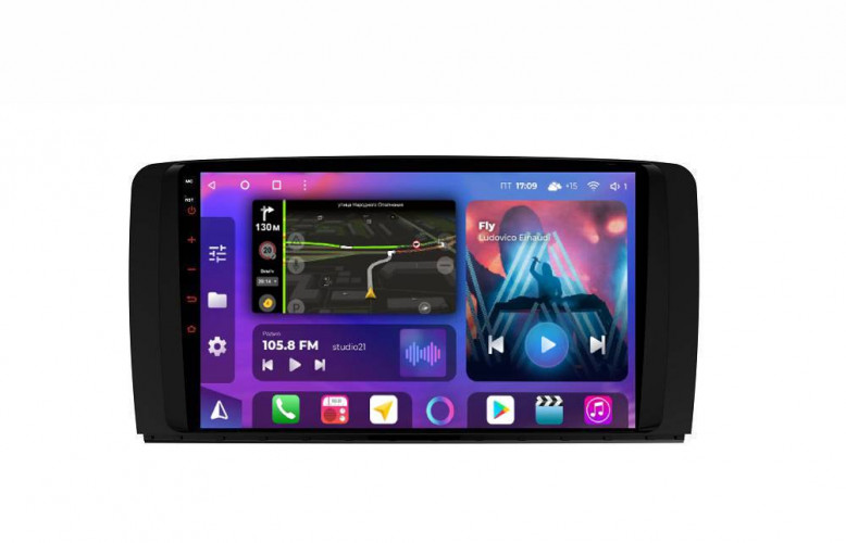 Штатная магнитола FarCar XL215M Mercedes-Benz R-class 2005-2017