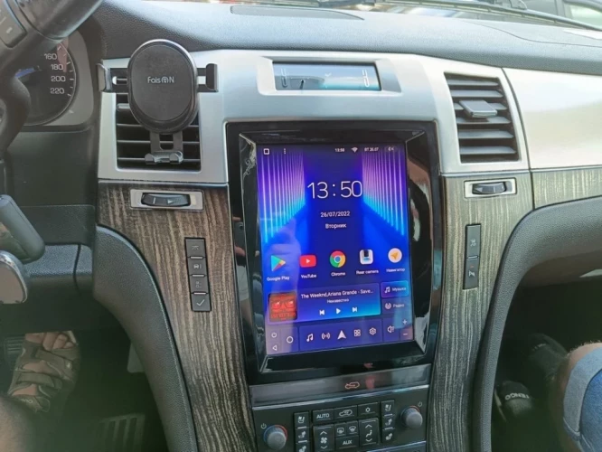 Штатная магнитола Tesla style Teyes TPRO 2 6/128 Cadillac Escalade GMT900 3 (2006-2014)