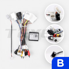 Переходная рамка Toyota Land Cruiser 300 (2021-2023) F1 Тип-A (12,3")