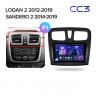 Штатная магнитола Teyes CC3 4/64 Renault Sandero 2 (2013-2022) F2