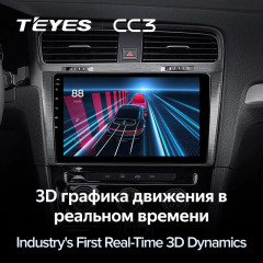 Штатная магнитола Teyes CC3 6/128 Volkswagen Golf 7 MK7 (2012-2020) F1