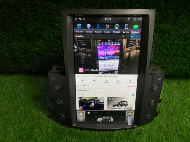 Штатная магнитола Tesla Carmedia ZF-1819-DSP Lexus LX 570 2007-2015