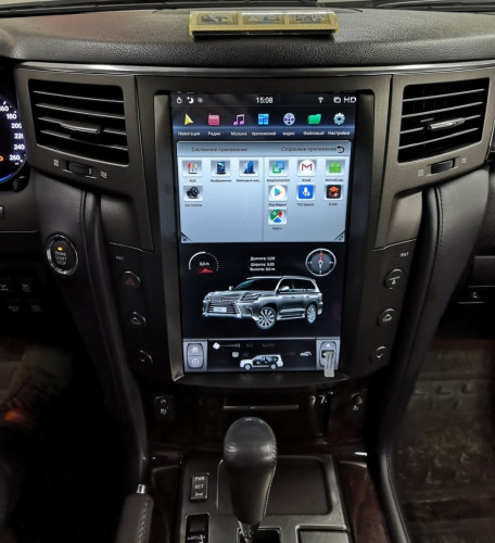 Штатная магнитола Tesla Carmedia ZF-1819-DSP Lexus LX 570 2007-2015