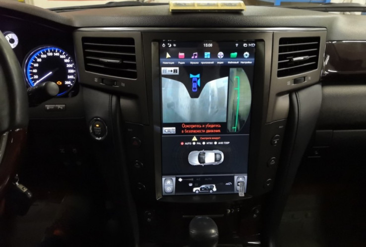 Штатная магнитола Tesla Carmedia ZF-1819-DSP Lexus LX 570 2007-2015