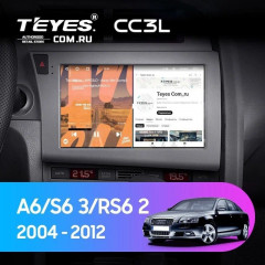 Штатная магнитола Teyes CC3L 4/32 Audi RS6 2 (2007-2012)