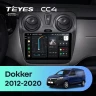 Штатная магнитола Teyes CC4 6/64 Renault Dokker (2012-2020)