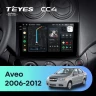 Штатная магнитола Teyes CC4 8/128 Chevrolet Aveo T250 (2006-2012)